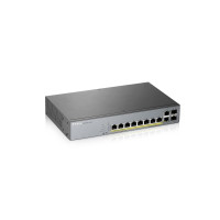 Produktbild för Zyxel GS1350-12HP - switch - 8 portar - smart - rackmonterbar