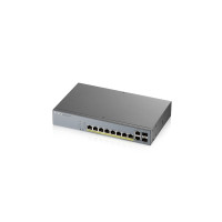 Produktbild för Zyxel GS1350-12HP - switch - 8 portar - smart - rackmonterbar