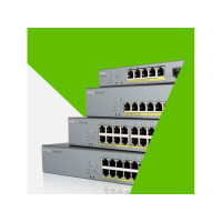 Produktbild för Zyxel GS1350-12HP - switch - 8 portar - smart - rackmonterbar