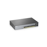Produktbild för Zyxel GS1350-12HP - switch - 8 portar - smart - rackmonterbar