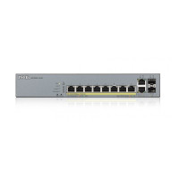 Produktbild för Zyxel GS1350-12HP - switch - 8 portar - smart - rackmonterbar