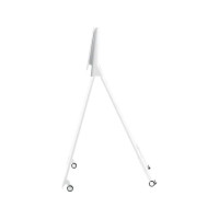 Produktbild för Samsung Flip Stand STN-WM55R ställ - för interaktiv plattskärm/LCD-skärm - ljusgrå
