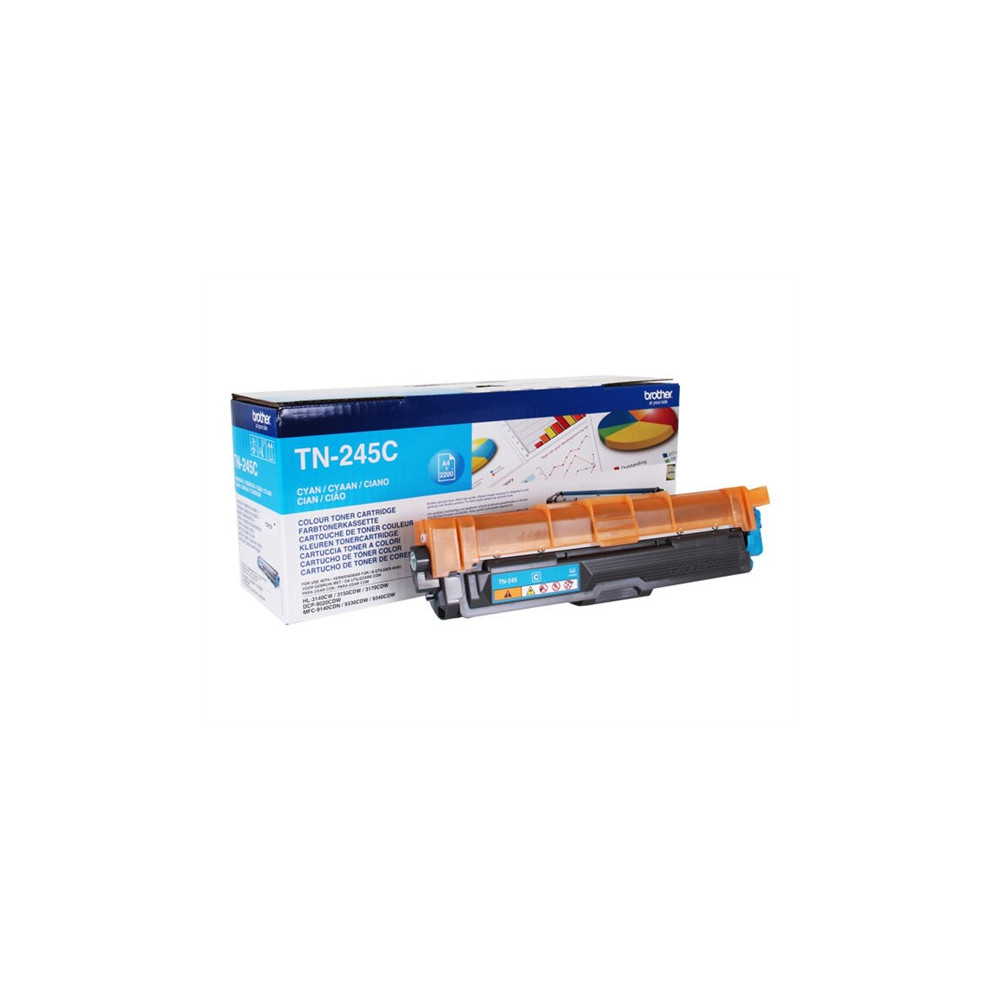 Produktbild för Brother TN245C - Lång livslängd - cyan - original - tonerkassett