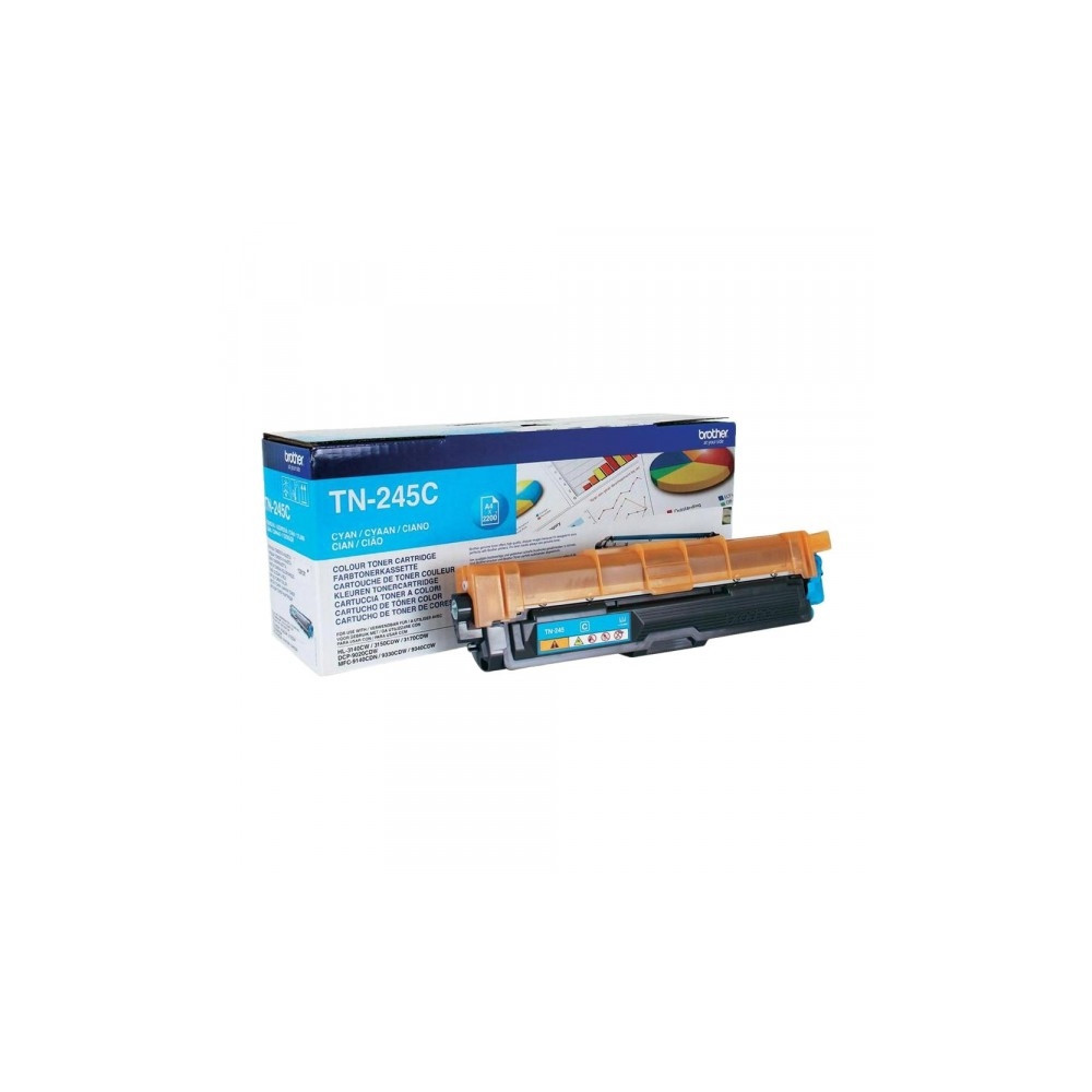 Produktbild för Brother TN245C - Lång livslängd - cyan - original - tonerkassett