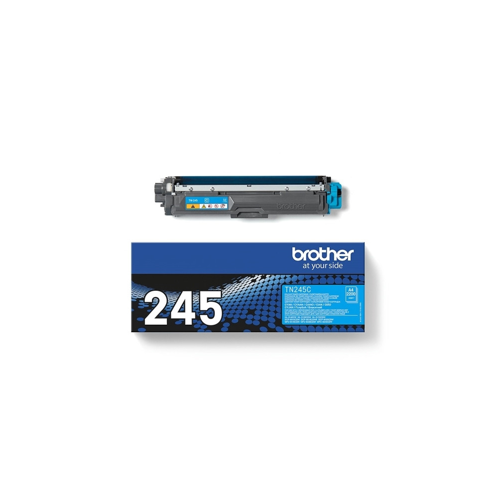 Produktbild för Brother TN245C - Lång livslängd - cyan - original - tonerkassett