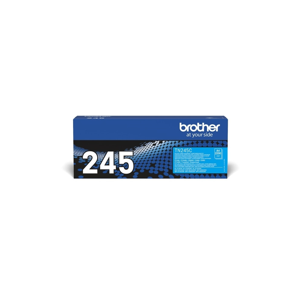 Produktbild för Brother TN245C - Lång livslängd - cyan - original - tonerkassett