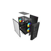 Produktbild för Nordic Gaming NGC-1143, Mini Tower, PC, Svart, micro ATX, Mi...