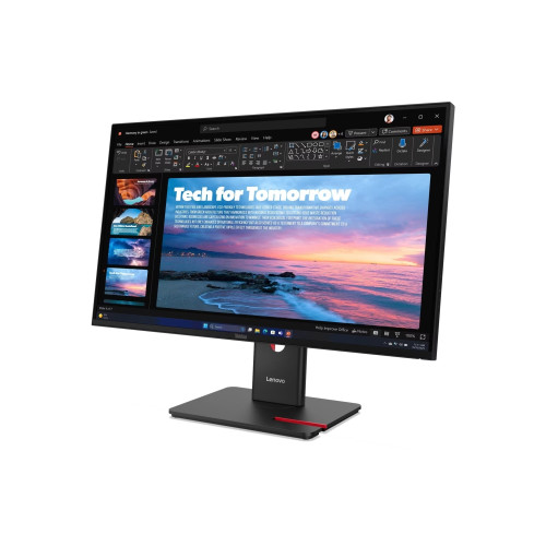 Lenovo Lenovo ThinkVision T27qd-40 - LED-skärm - QHD - 27" - med ThinkVision MC 60 monitor webcam