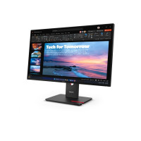 Produktbild för Lenovo ThinkVision T27qd-40 - LED-skärm - QHD - 27" - med ThinkVision MC 60 monitor webcam