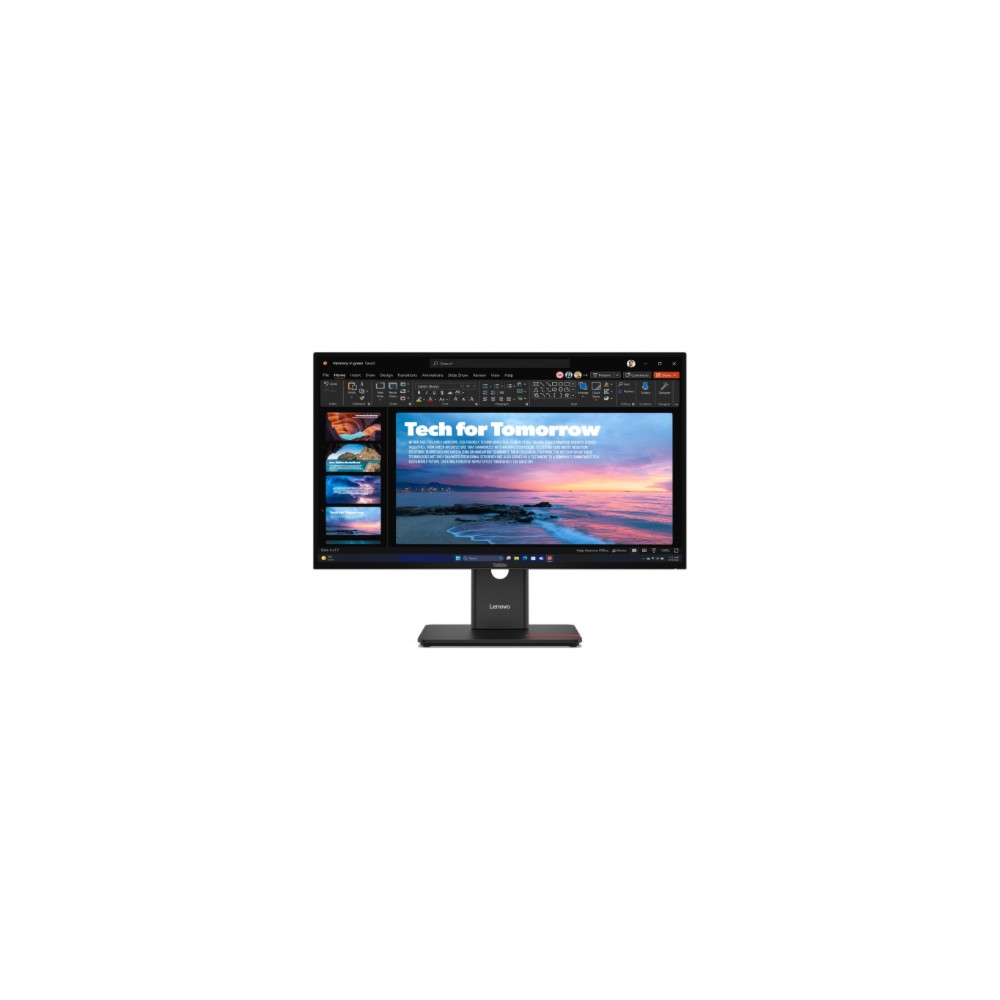 Produktbild för Lenovo ThinkVision T27qd-40 - LED-skärm - QHD - 27" - med ThinkVision MC 60 monitor webcam