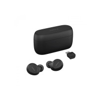 Produktbild för Jabra Evolve2 Buds MS - True wireless-hörlurar med mikrofon - USB-C via Bluetooth-adapter