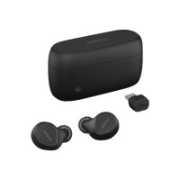 Produktbild för Jabra Evolve2 Buds MS - True wireless-hörlurar med mikrofon - USB-C via Bluetooth-adapter