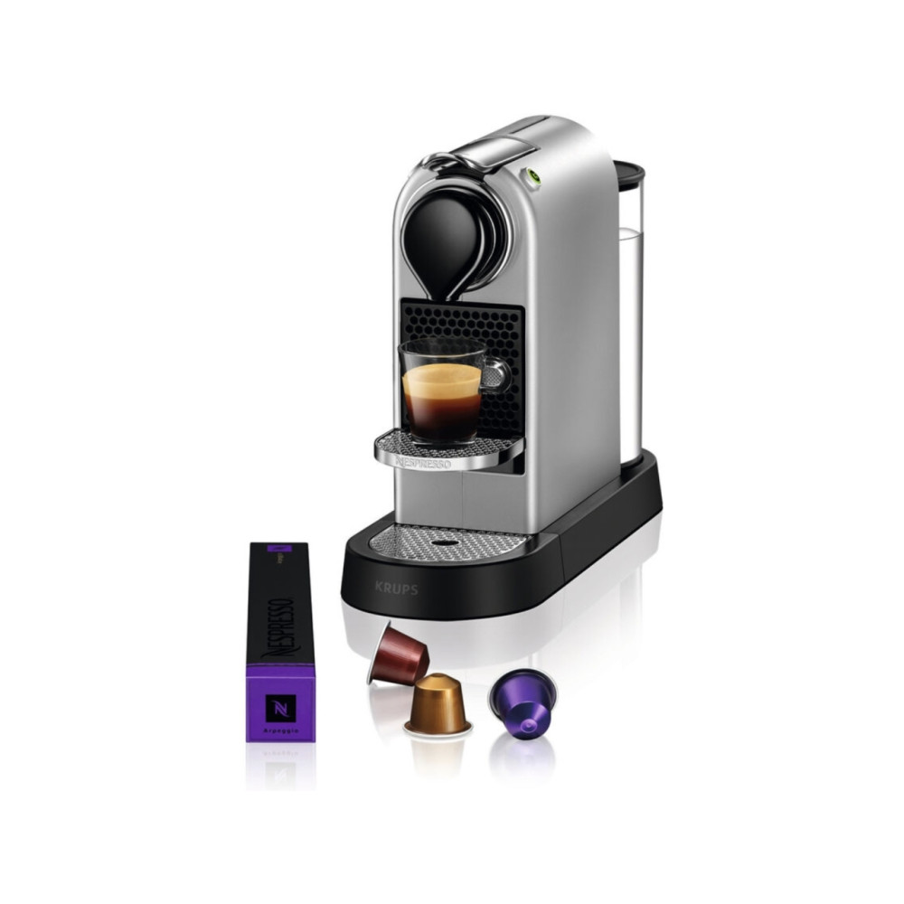 Produktbild för Krups Nespresso XN741B.23, Kuddmatad kaffebryggare, Kaffekap...