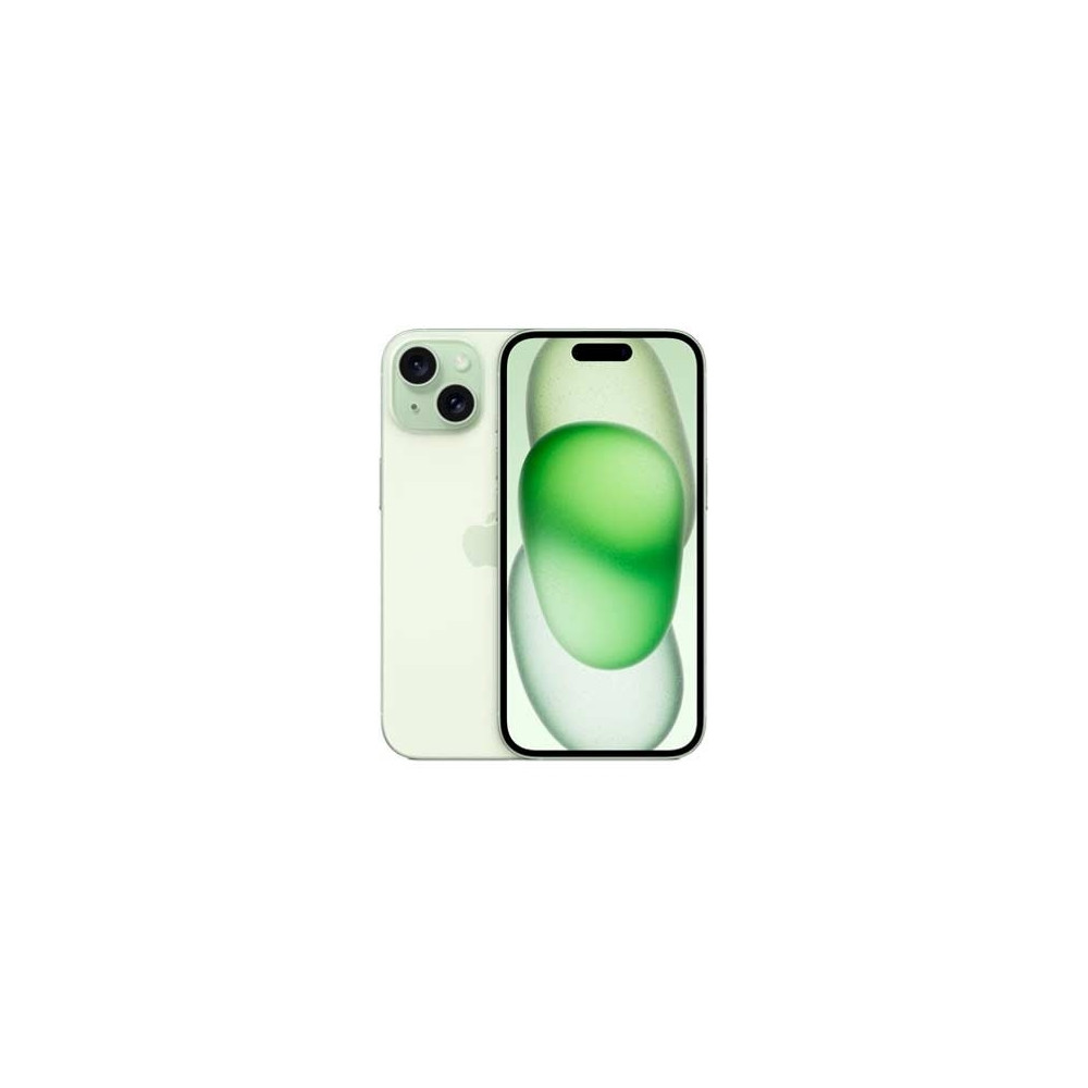 Produktbild för Apple iPhone 15 - grön - 5G smartphone - 128 GB - GSM