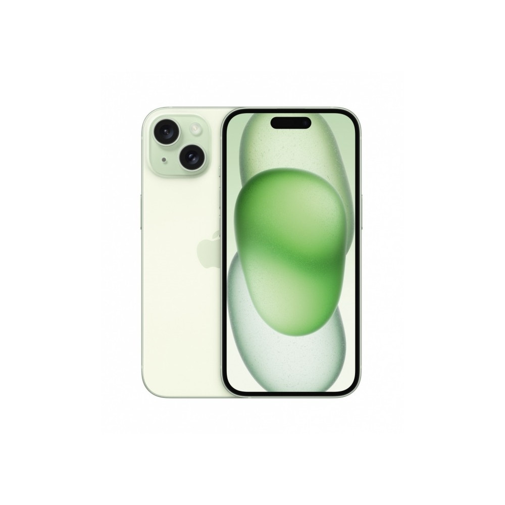 Produktbild för Apple iPhone 15 - grön - 5G smartphone - 128 GB - GSM