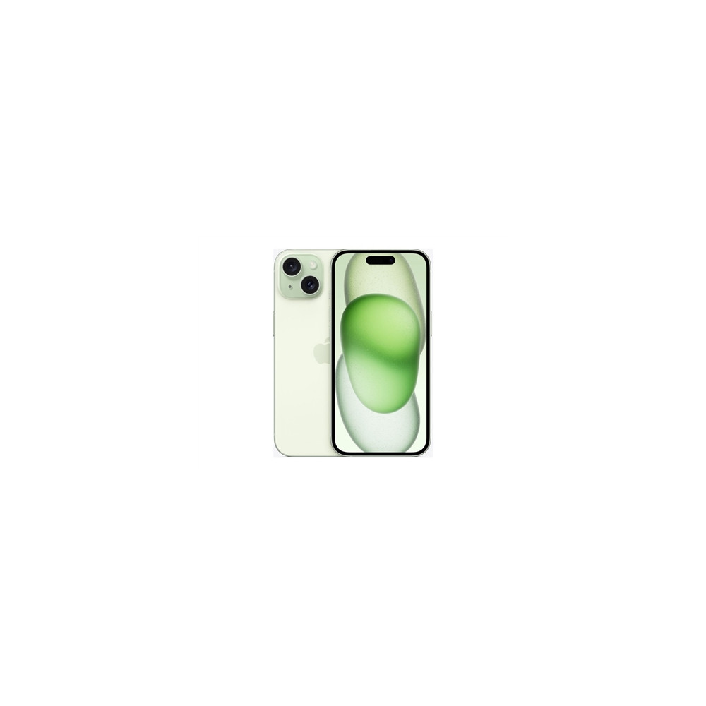 Produktbild för Apple iPhone 15 - grön - 5G smartphone - 128 GB - GSM