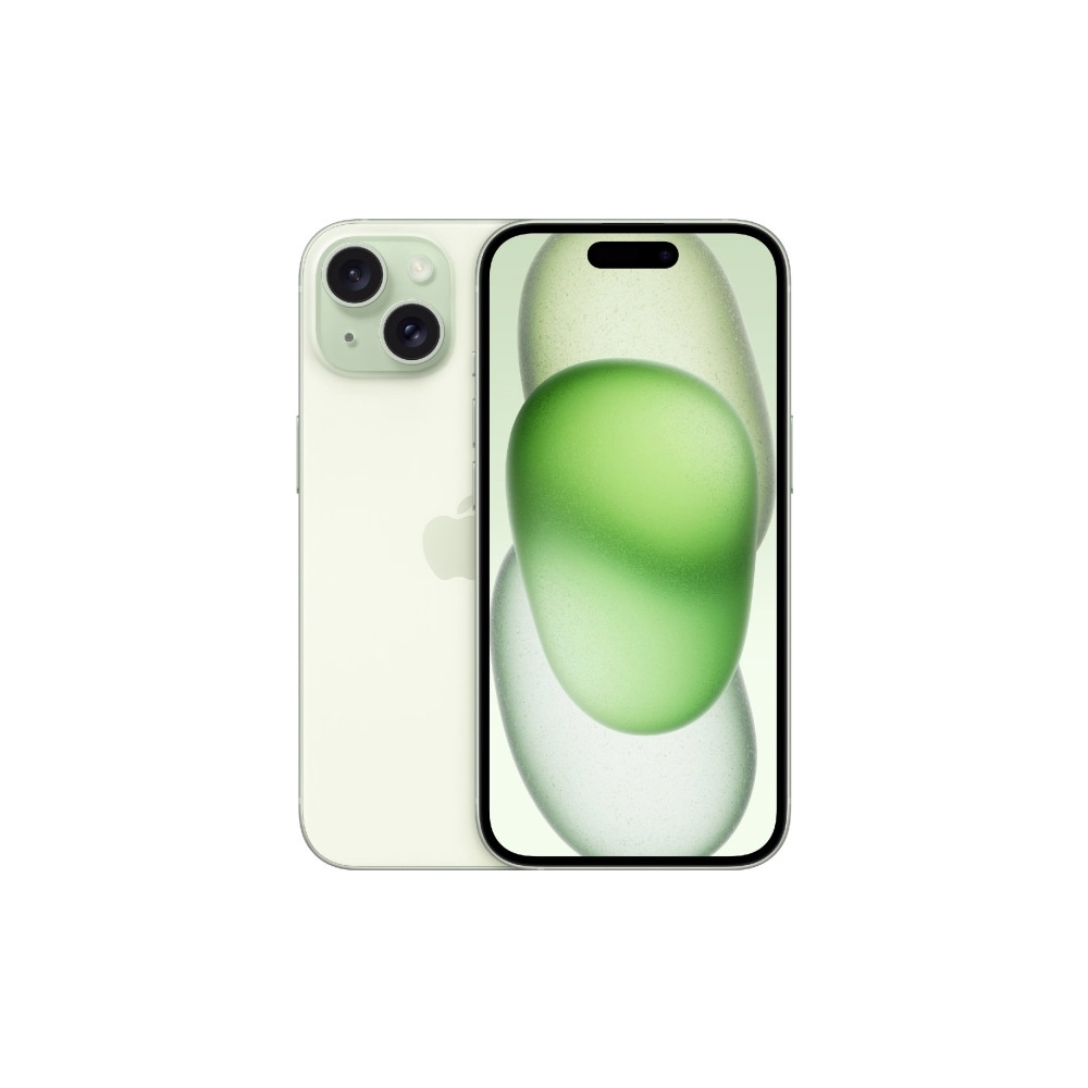 Produktbild för Apple iPhone 15 - grön - 5G smartphone - 128 GB - GSM