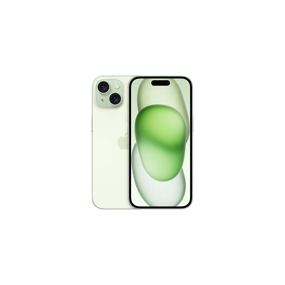 Produktbild för Apple iPhone 15 - grön - 5G smartphone - 128 GB - GSM