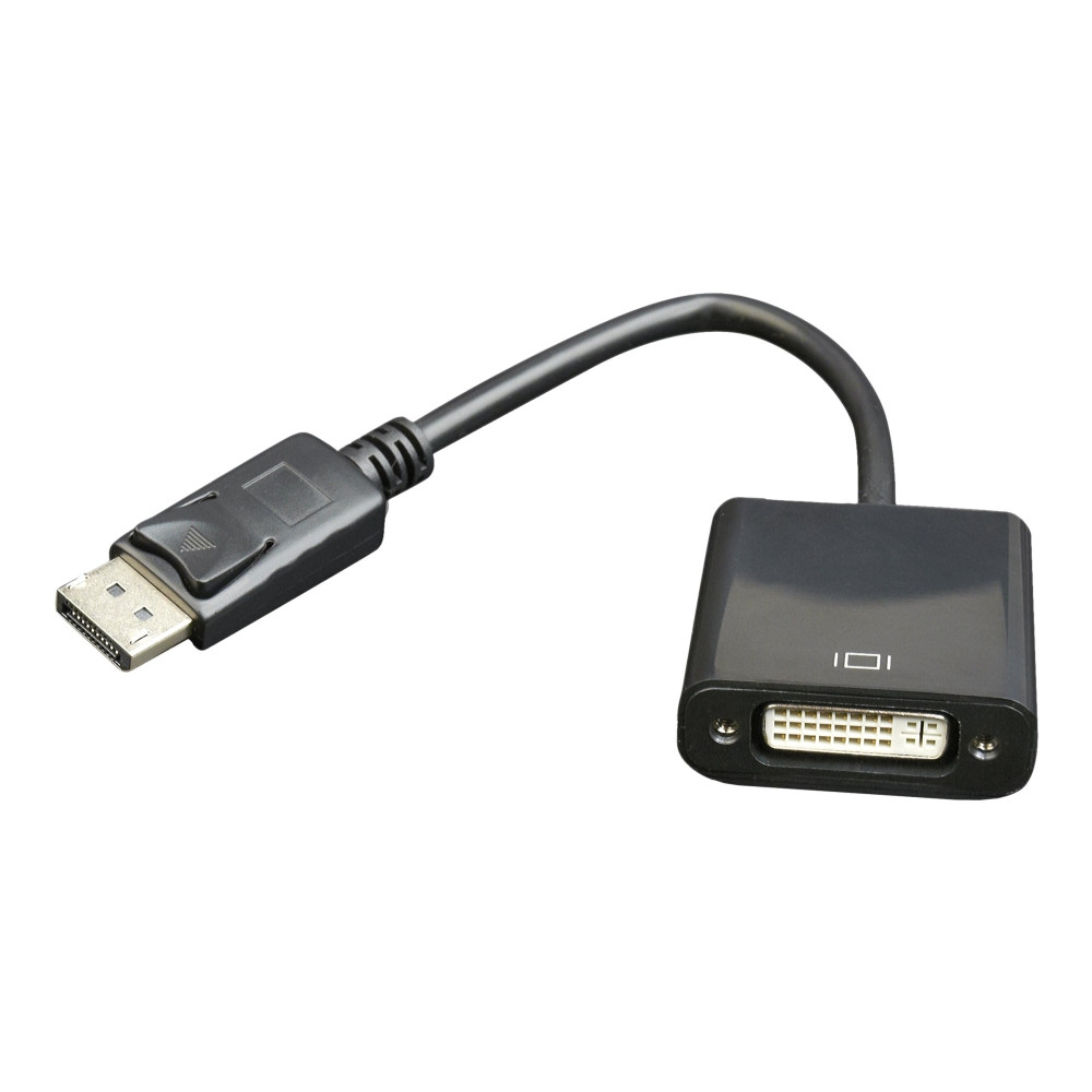 Produktbild för Cablexpert - videokort - DisplayPort till DVI-I - 10 cm
