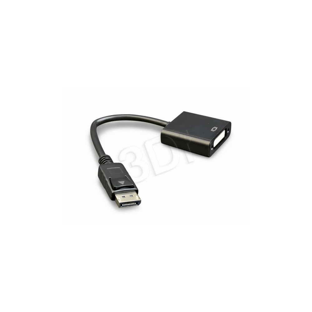 Produktbild för Cablexpert - videokort - DisplayPort till DVI-I - 10 cm