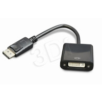 Produktbild för Cablexpert - videokort - DisplayPort till DVI-I - 10 cm
