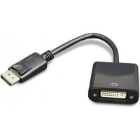 Produktbild för Cablexpert - videokort - DisplayPort till DVI-I - 10 cm