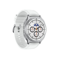 Produktbild för Samsung Galaxy Watch8 Classic smart klocka med hybridband - 64 GB - vit