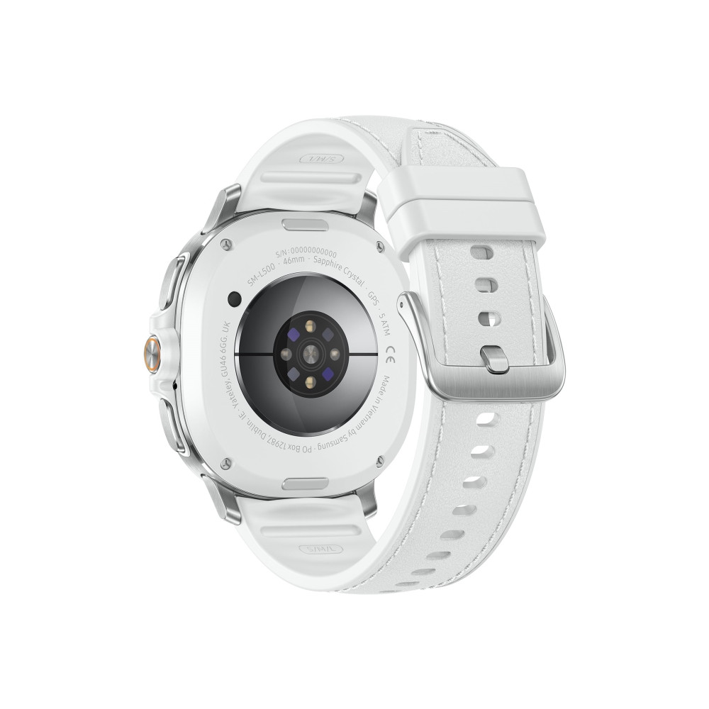 Produktbild för Samsung Galaxy Watch8 Classic smart klocka med hybridband - 64 GB - vit