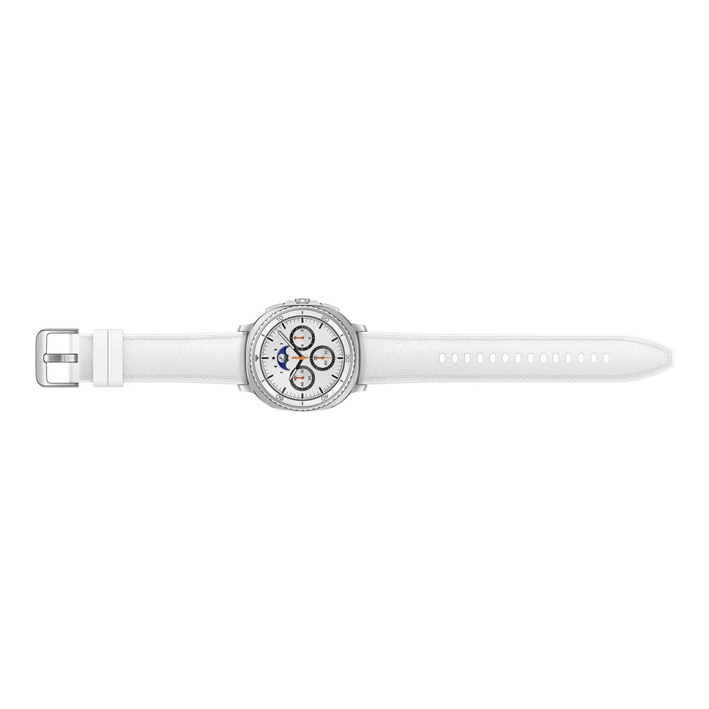 Produktbild för Samsung Galaxy Watch8 Classic smart klocka med hybridband - 64 GB - vit