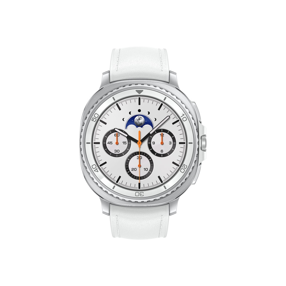 Produktbild för Samsung Galaxy Watch8 Classic smart klocka med hybridband - 64 GB - vit