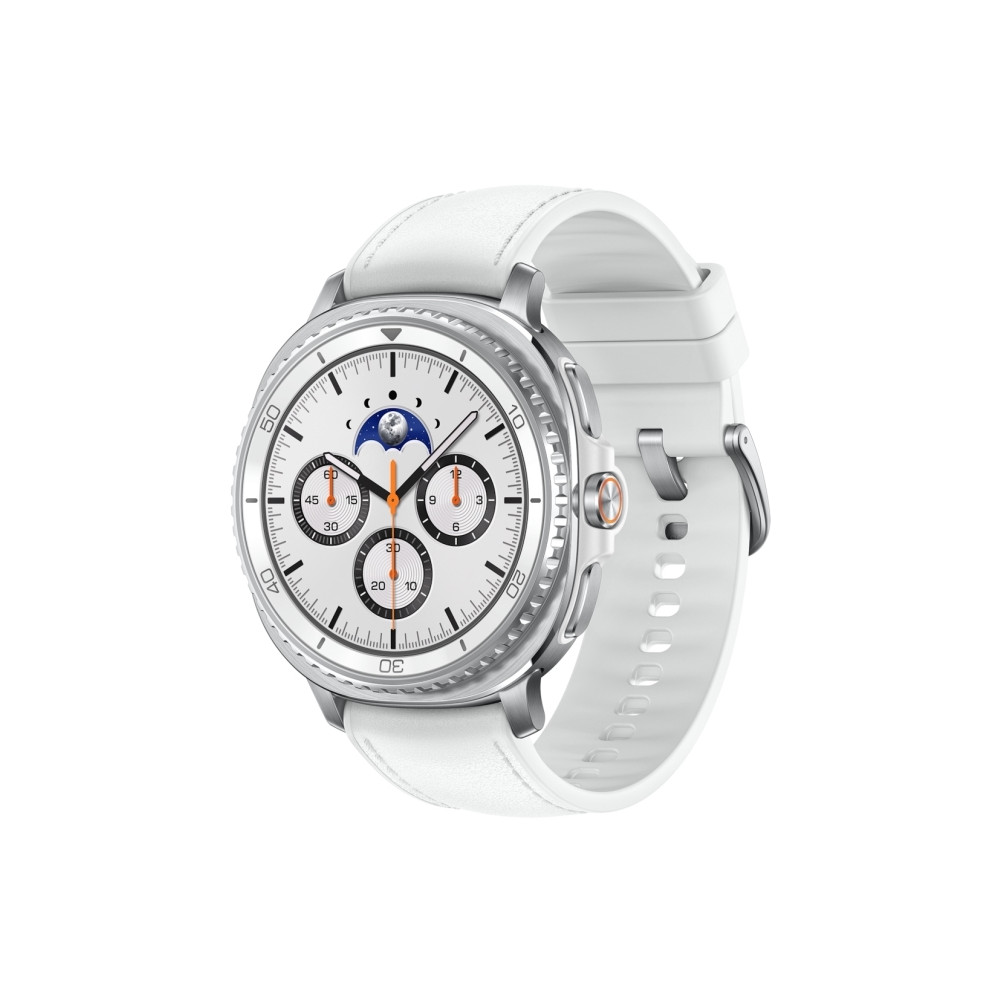 Produktbild för Samsung Galaxy Watch8 Classic smart klocka med hybridband - 64 GB - vit
