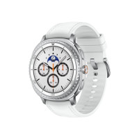 Produktbild för Samsung Galaxy Watch8 Classic smart klocka med hybridband - 64 GB - vit