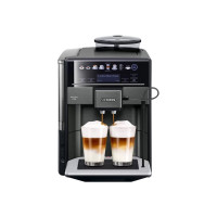 Produktbild för Siemens EQ.6 plus s700 TE657319RW - automatisk kaffekokare med mjölkskummare - 19 bar - mörkt rostfritt stål