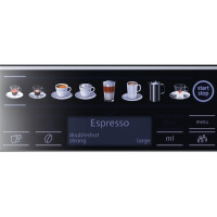 Produktbild för Siemens EQ.6 plus s700 TE657319RW - automatisk kaffekokare med mjölkskummare - 19 bar - mörkt rostfritt stål