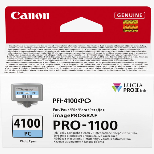 CANON Ink 6781C001 PFI-4100 Photo Cyan