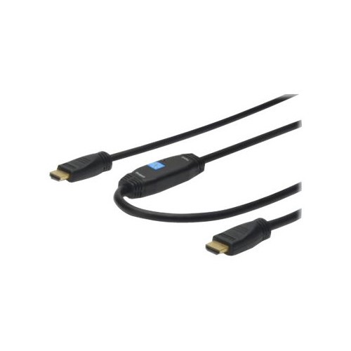 Digitus ASSMANN HDMI High Speed with Ethernet - HDMI-kabel med Ethernet - 15 m