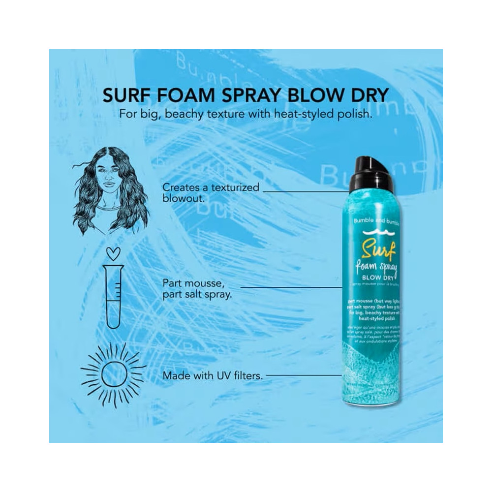 Produktbild för Surf Foam Spray Blow Dry 150ml