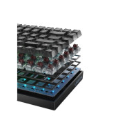 Produktbild för Lenovo Legion K510 Mini Pro - tangentbord - 75% compact - QWERTY - Amerikansk engelska - genomskinlig, svart Inmatningsenhet