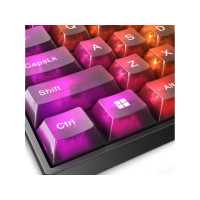 Produktbild för Lenovo Legion K510 Mini Pro - tangentbord - 75% compact - QWERTY - Amerikansk engelska - genomskinlig, svart Inmatningsenhet