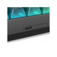 Produktbild för Lenovo Legion K510 Mini Pro - tangentbord - 75% compact - QWERTY - Amerikansk engelska - genomskinlig, svart Inmatningsenhet