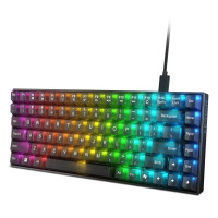 Produktbild för Lenovo Legion K510 Mini Pro - tangentbord - 75% compact - QWERTY - Amerikansk engelska - genomskinlig, svart Inmatningsenhet