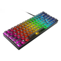 Produktbild för Lenovo Legion K510 Mini Pro - tangentbord - 75% compact - QWERTY - Amerikansk engelska - genomskinlig, svart Inmatningsenhet