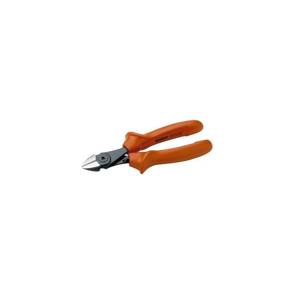 Produktbild för Bahco Sidebidetang, godkänd till 1000 volt, Diagonal tang, 2...