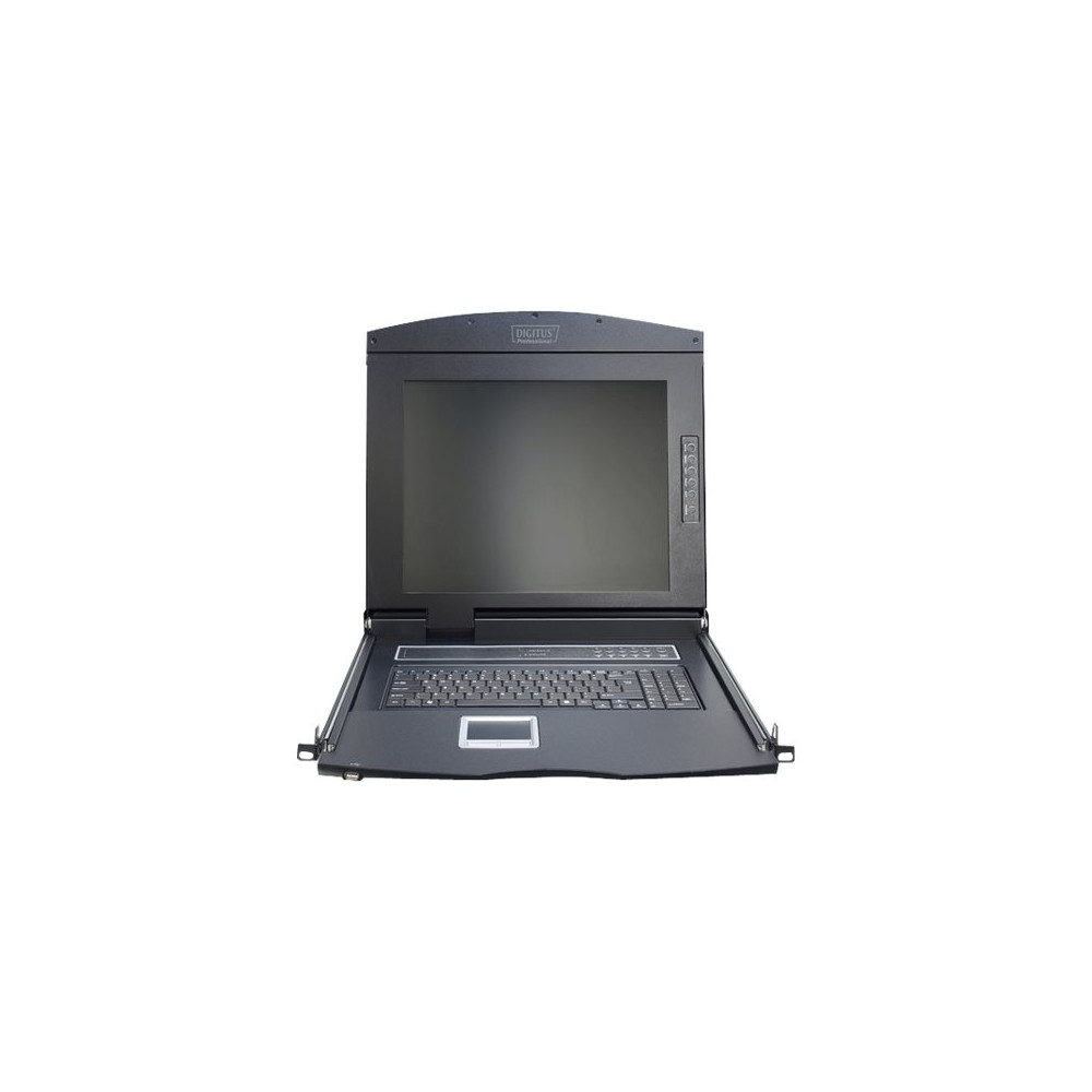 Produktbild för Digitus Professional DS-72210-2GE - KVM-konsol - 17"