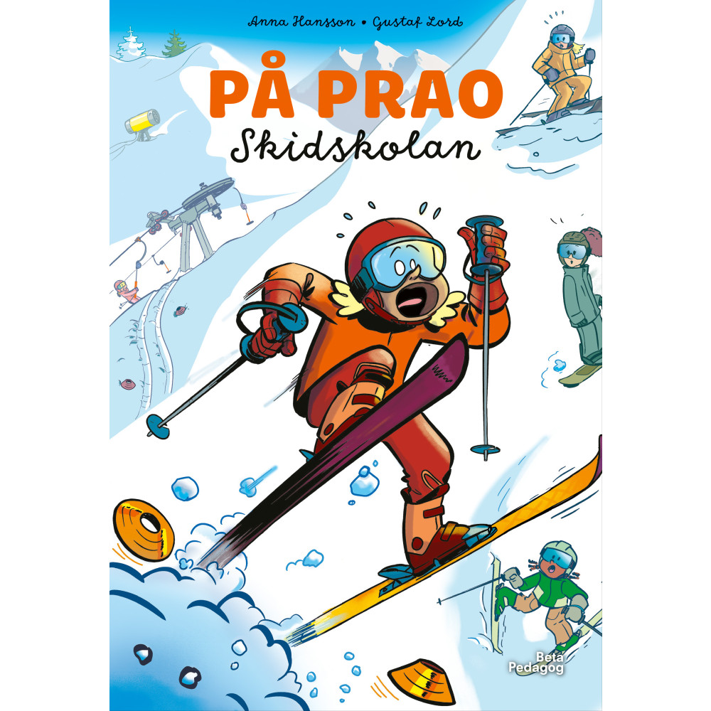 Produktbild för På Prao. Skidskolan (inbunden)