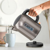 Produktbild för Vattenkokare BLACK&DECKER 2200W stål 1L