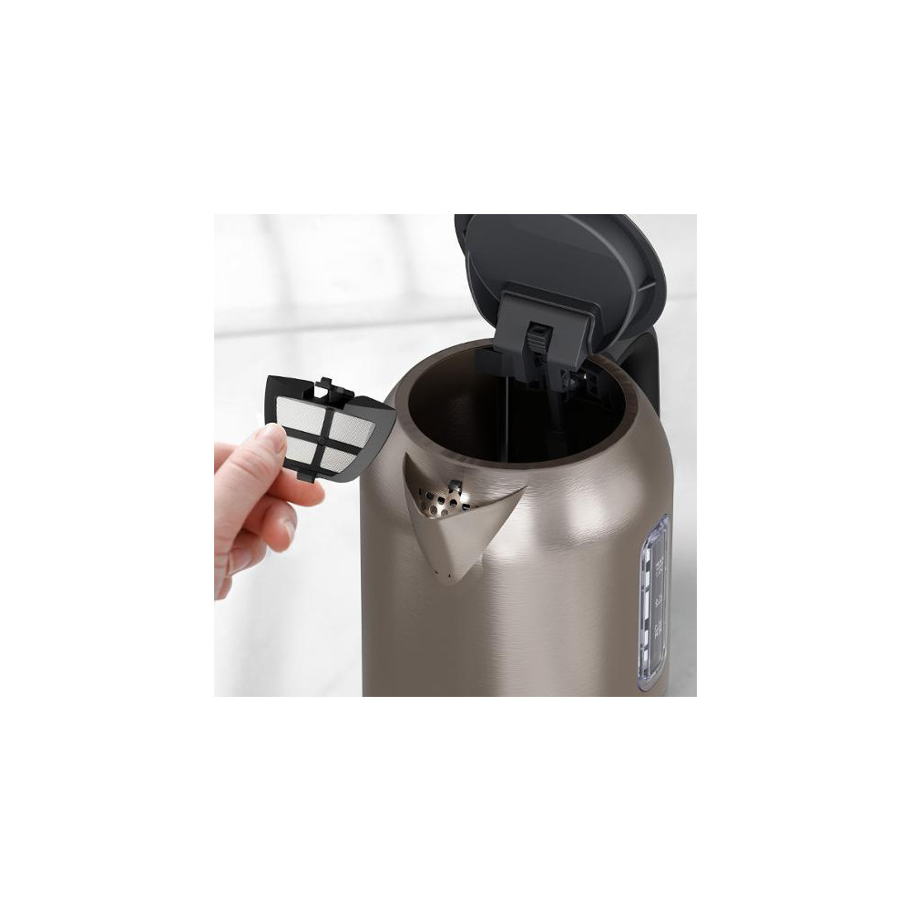 Produktbild för Vattenkokare BLACK&DECKER 2200W stål 1L