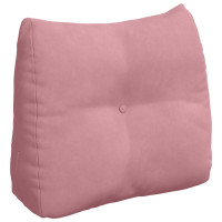 Produktbild för Ryggkudde Rosa 60 x 24 x 50 cm Sammet