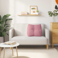 Produktbild för Ryggkudde Rosa 60 x 24 x 50 cm Sammet
