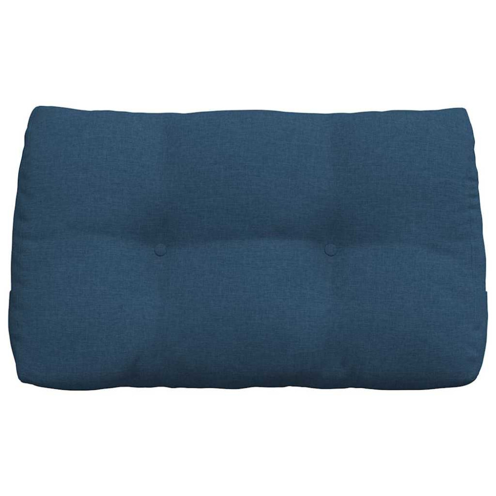 Produktbild för Ryggkudde Blå 80 x 24 x 50 cm tyg